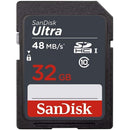 Cartão de Memória Sandisk SD Classe 10 Ultra 48mb/s 32GB